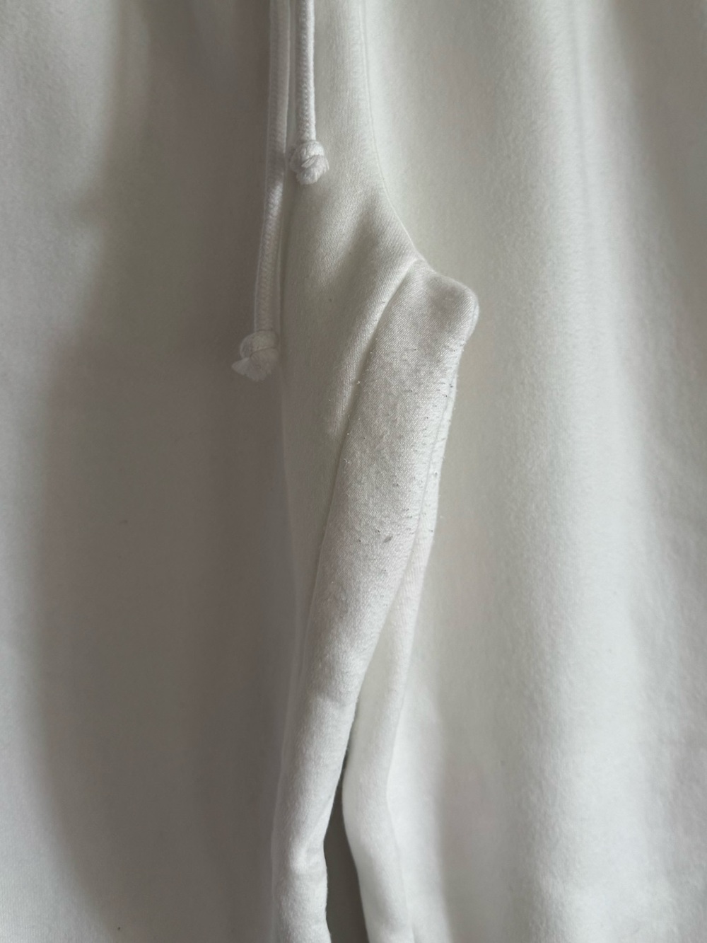 TNA CozyAF White Fleece Sweatpants Joggers Size Medium GUC - Picture 7 of 9